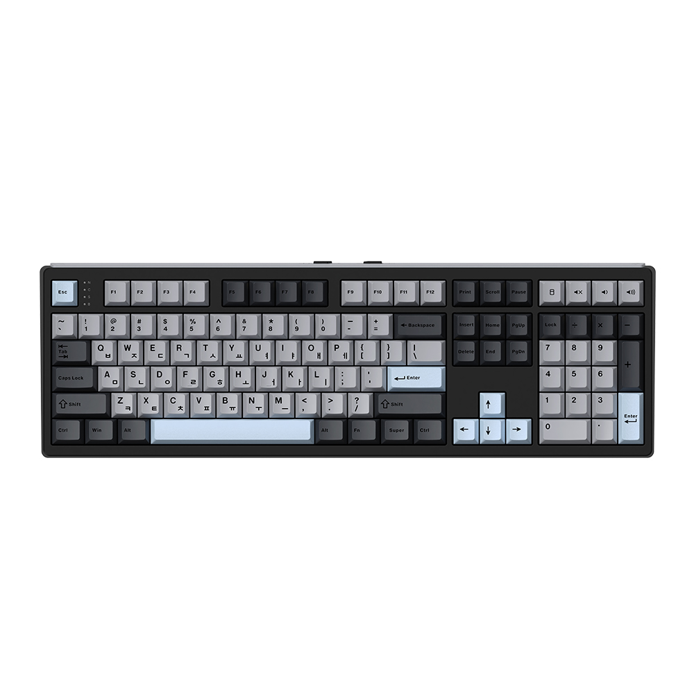 프리플로우 archon AK68 108키 유무선 블루투스 기계식 키보드 수트, 저소음블루