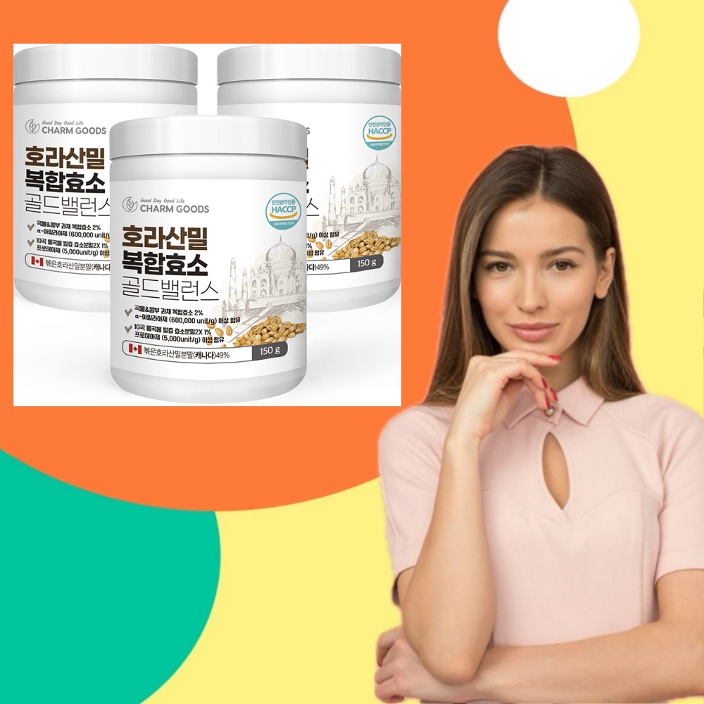 호라산밀 복합효소 150g 3개