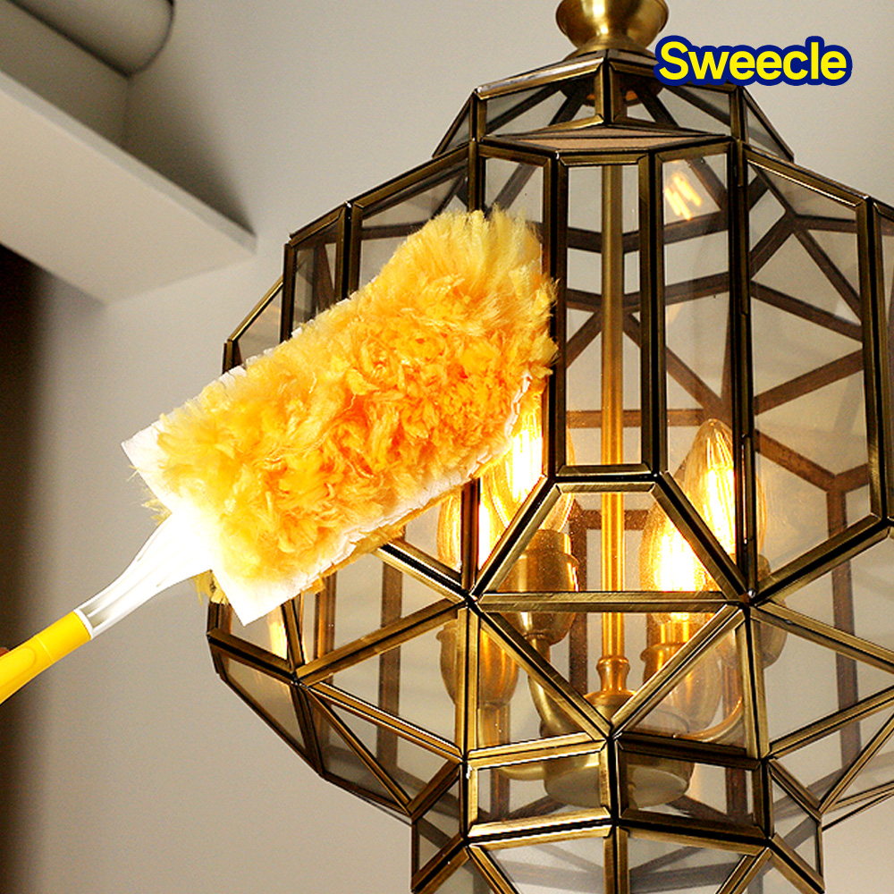 스위클 더스터 360 먼지털이 양면 정전기 먼지떨이 청소 핸들+리필 10개