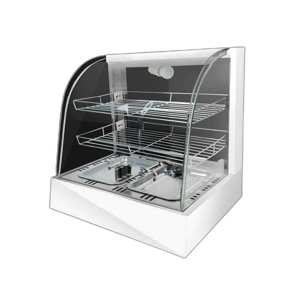 보온진열대 편의점 휴게소 온장고 튀김 쇼케이스 분식 52x40x52cm 3단 소형트레이2개 - 상품 이미지