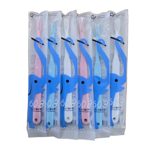 603 코끼리칫솔 6개입 1세트 부모님지도용