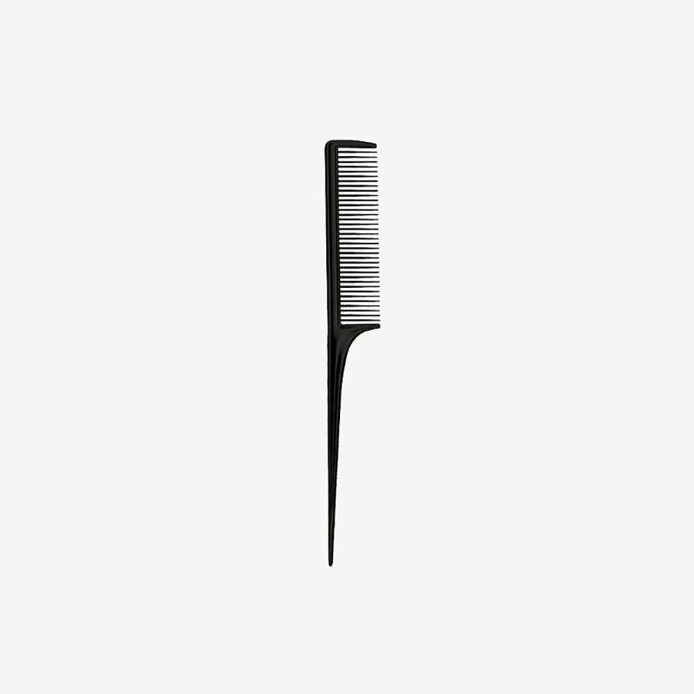 일회용 꼬리 빗 블랙 20개입 - 상품 이미지