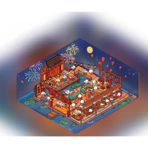 문고라니 3d스티커 방꾸미기 씬 입체 DIY 스티커 스몰웨딩 실사용 후기 | 효과 있을까? - 상품 이미지 4