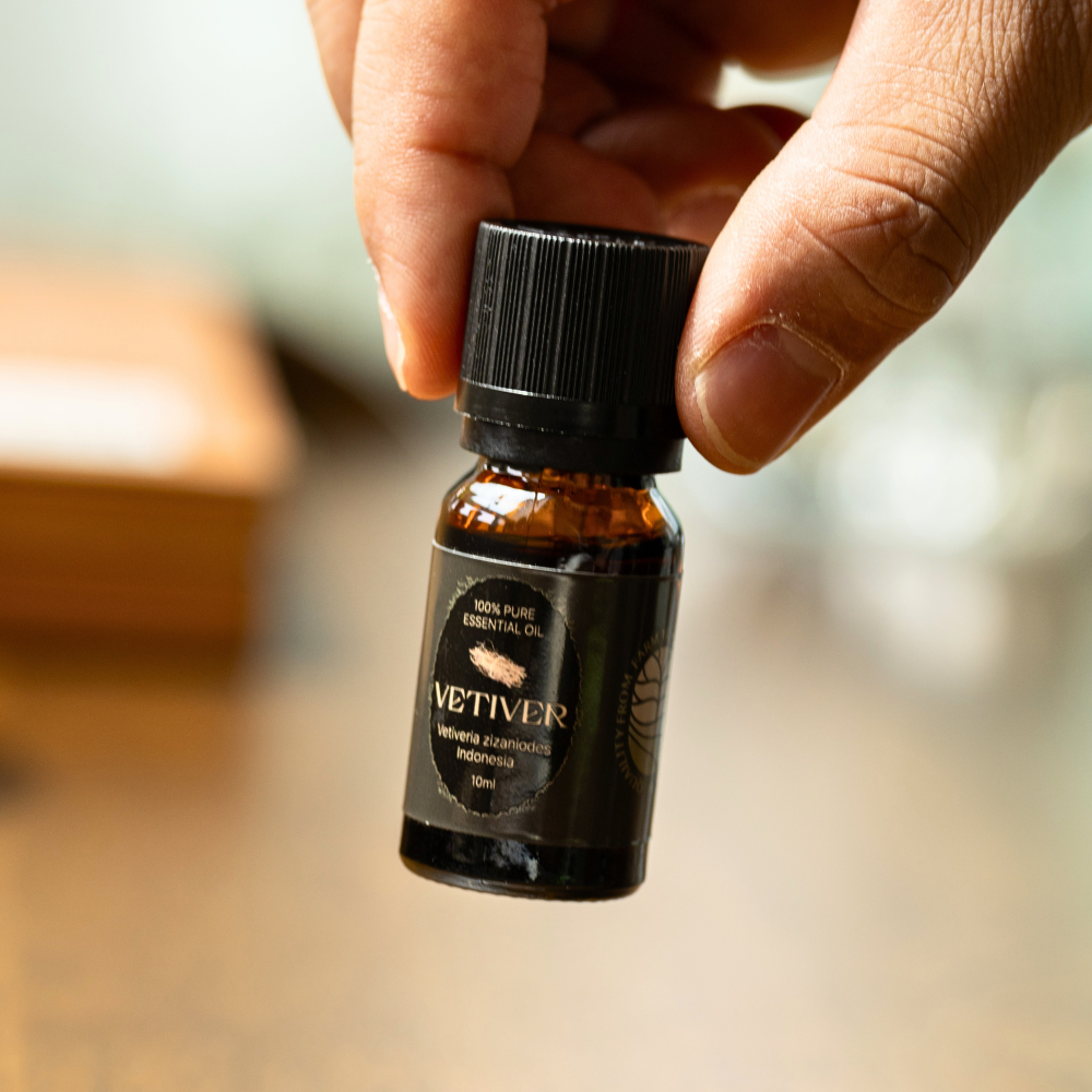 보타니컬레메디 100% 천연 에센셜 아로마 테라피 오일 베티버 10ml - 상세 이미지 3
