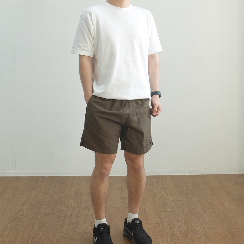 뉴싸인 오버핏반팔 두꺼운 반팔티 무지 티셔츠 면티 14수 이미지 7