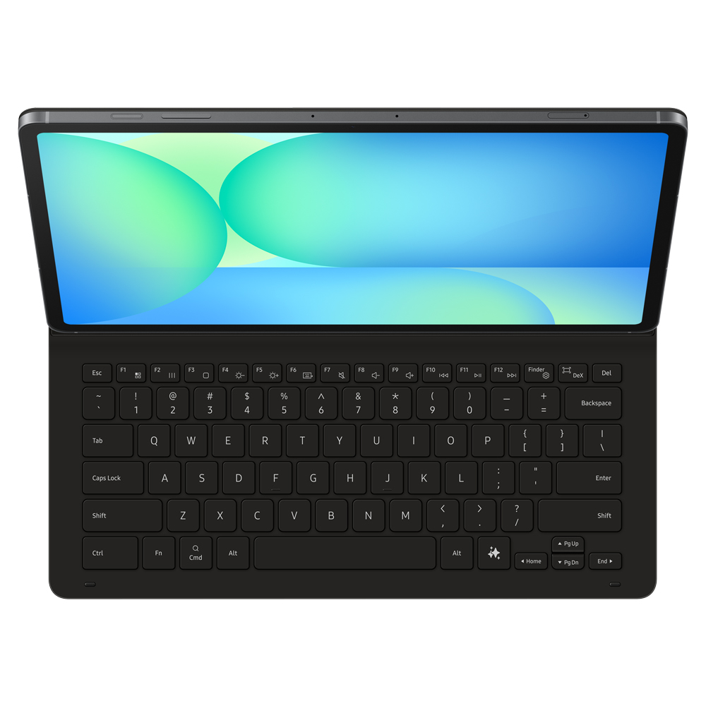 삼성 AI 슬림 키보드 북커버 케이스 블랙, 갤럭시 탭 S10 FE 플러스 상세 이미지 6