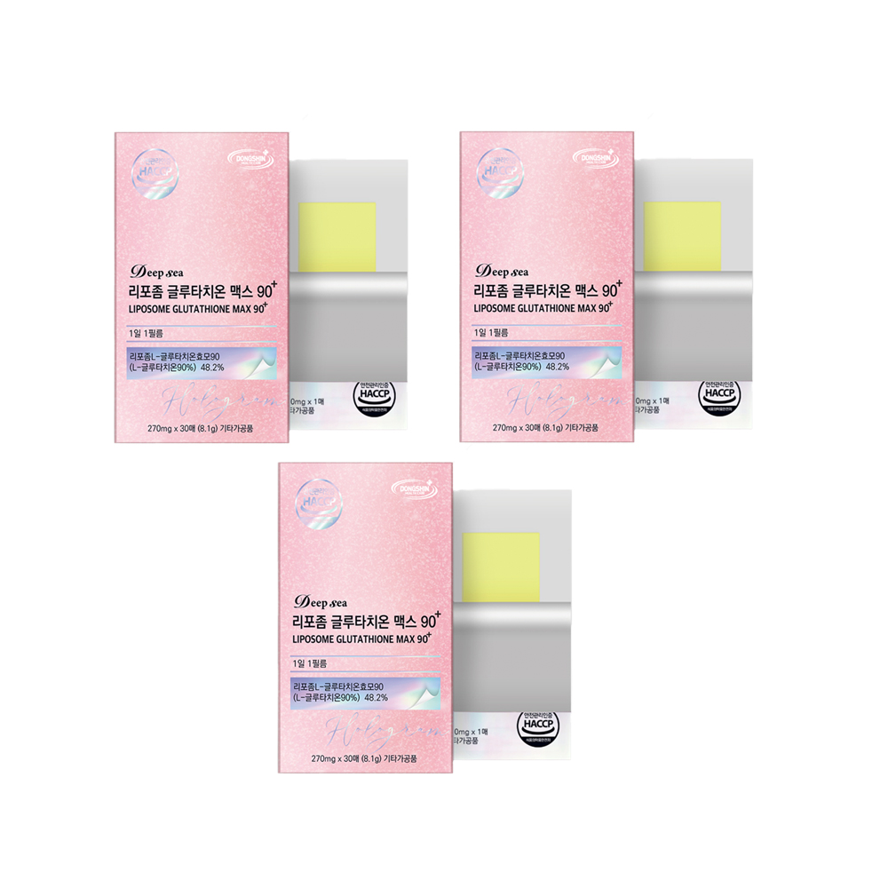 리포좀 글루타치온 구강용해 필름 피부 항산화 비타민 30매, 3개