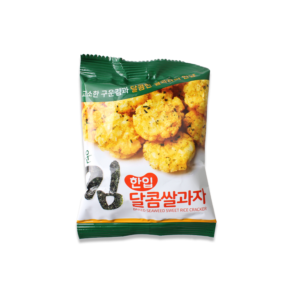 구운김 달콤 쌀과자 / 김맛 쌀과자 25g, 1개 - 상품 이미지