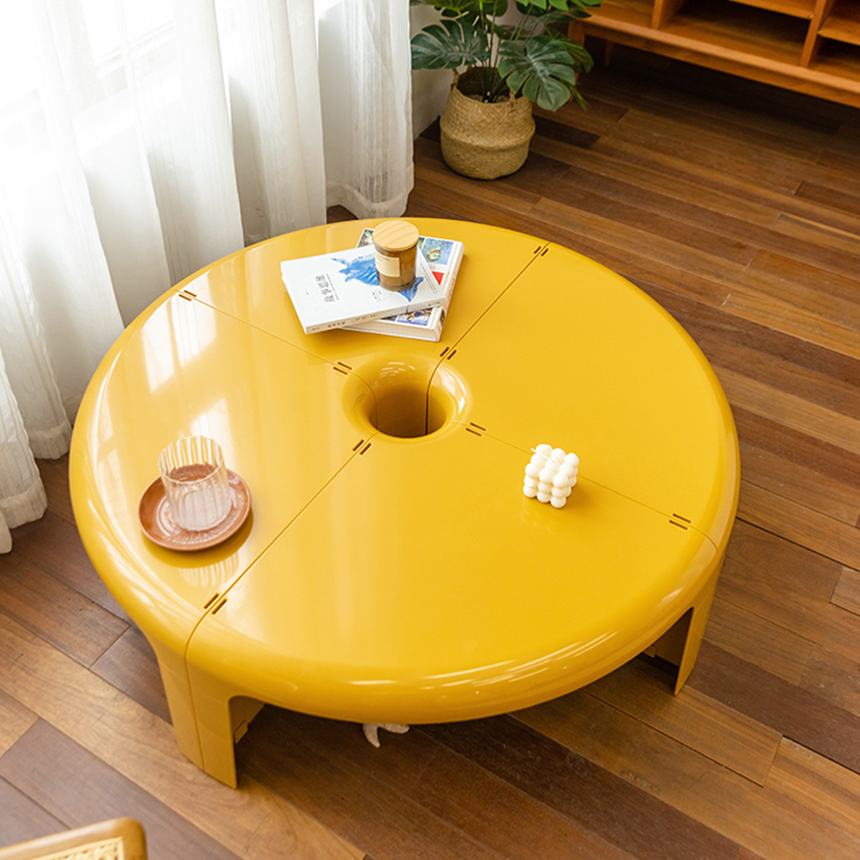보비 비라인 원형 테이블 B-Line 4/4 Table 모듈 가구 4개