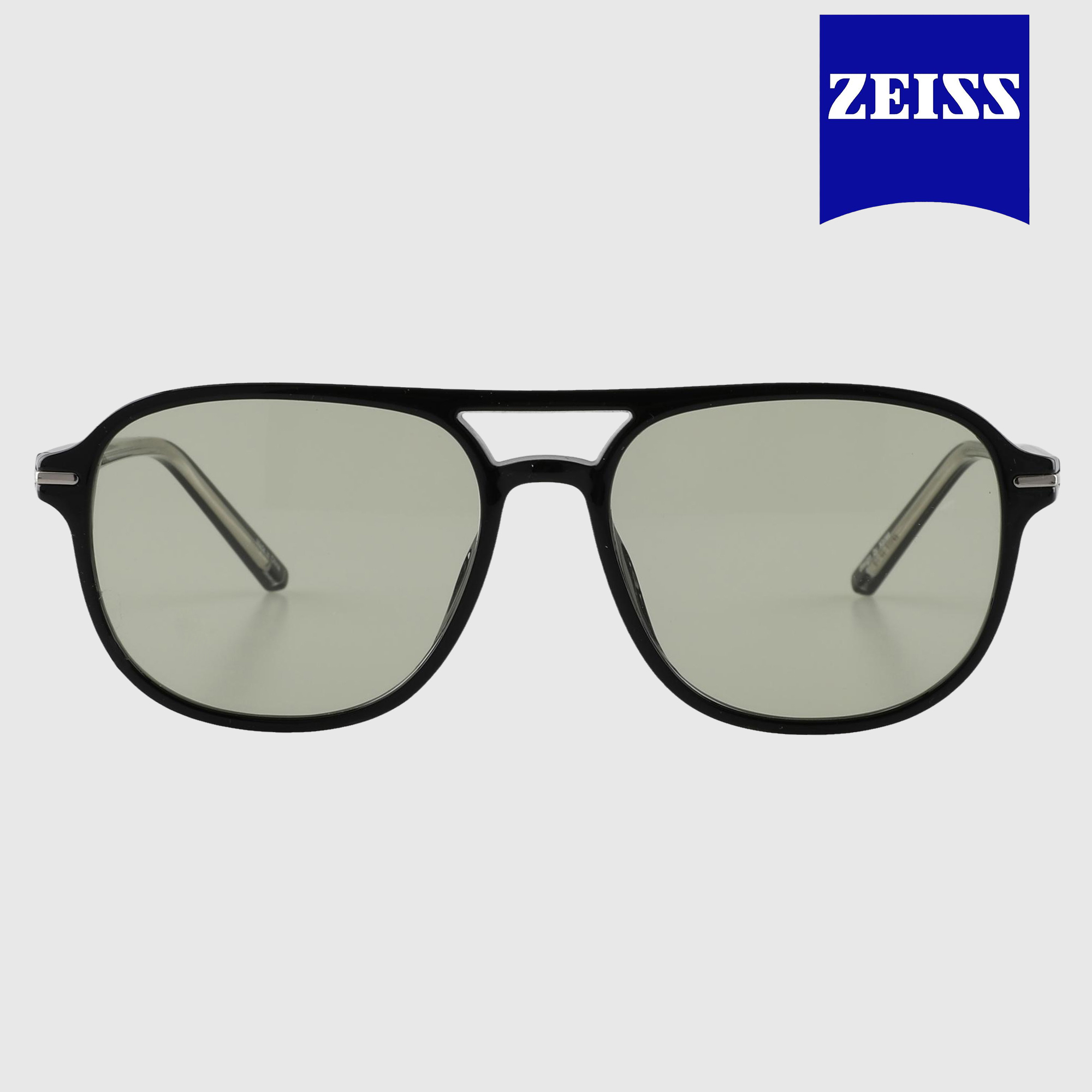 독일 명품 자이스 렌즈 투브릿지 빅사이즈 대두 뿔테 틴트 자외선차단 선글라스