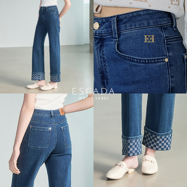 에스까다(ESCADA) 쥬얼 데님 팬츠 - 상세 이미지 4