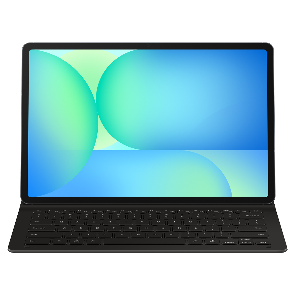 삼성 AI 슬림 키보드 북커버 케이스 블랙, 갤럭시 탭 S10 FE 플러스 상세 이미지 4