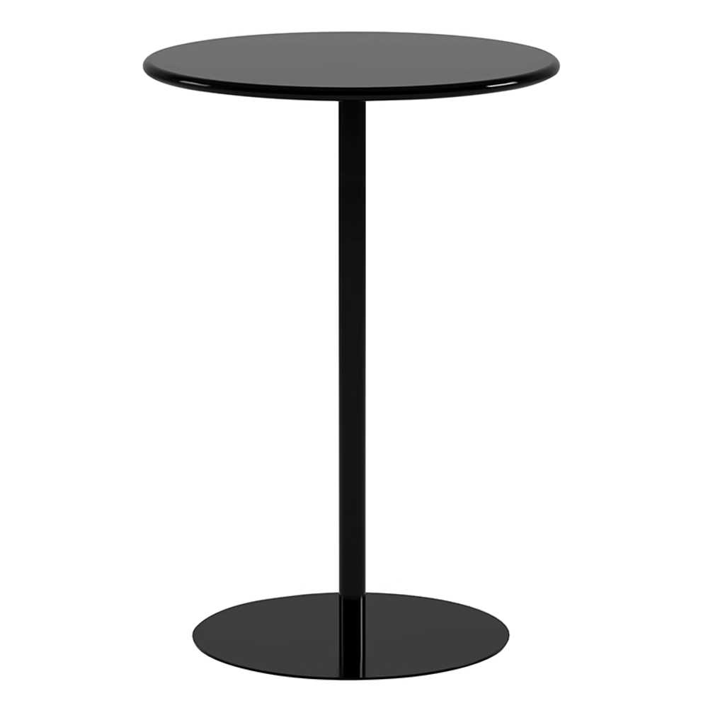 철제 원형 티 테이블 쇼파 협탁 미니 원탁 커피 카페 40.5xH62cm - 상세 이미지 5