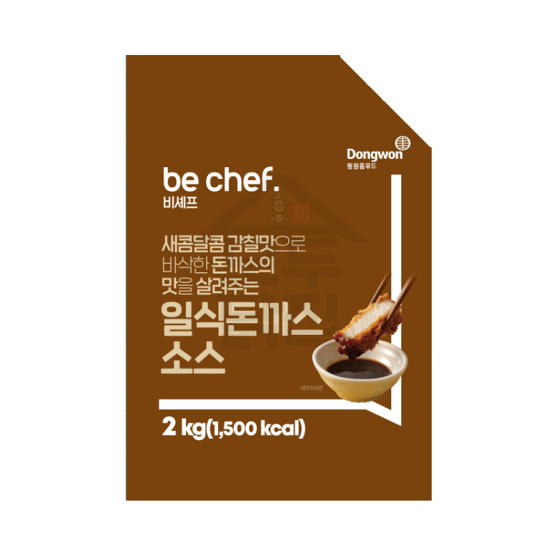 동원 홈푸드 비셰프 일식돈까스소스 2KGx5봉지 BOX 양념 새콤달콤 - 상세 이미지 2