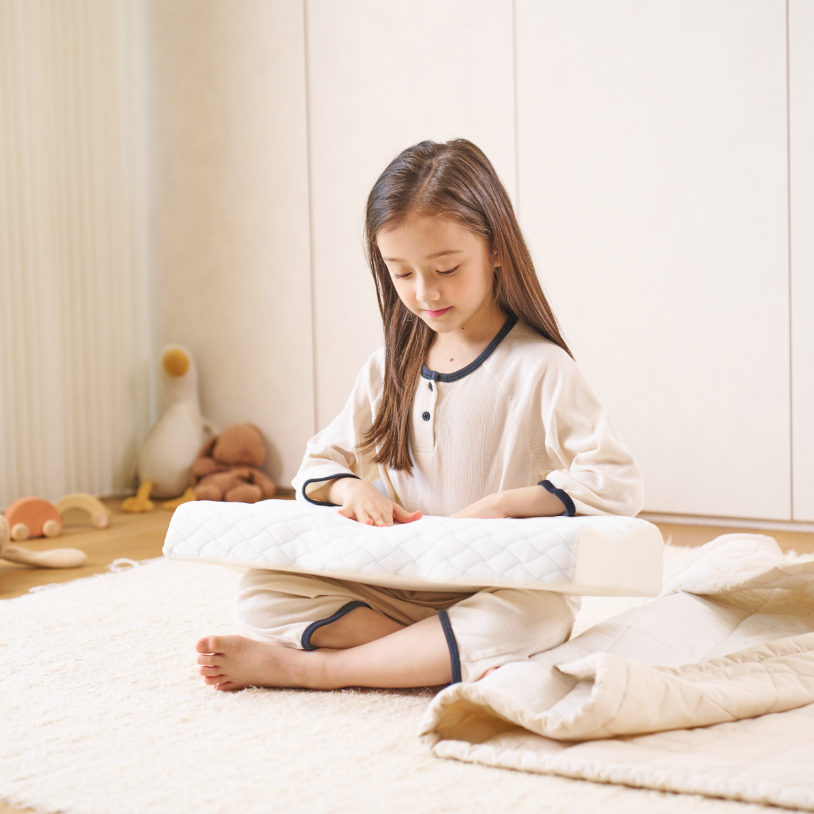 스페셜드림 어린이 키즈 경추베개 초등학생 필로우 키성장 고밀도 메모리폼 뒤척임방지 냉감