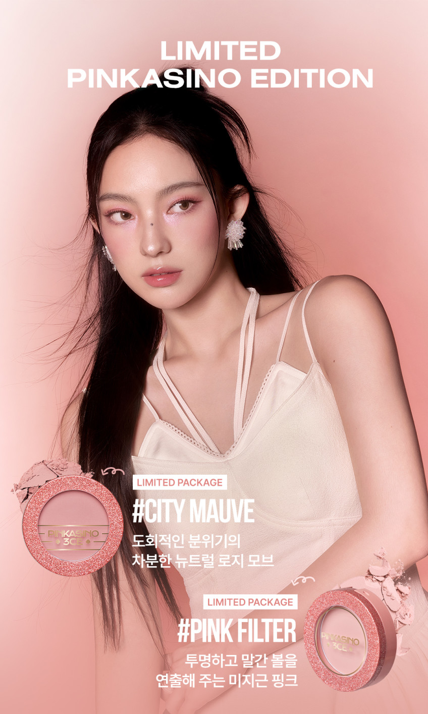 blush 3ce coréen pink casino