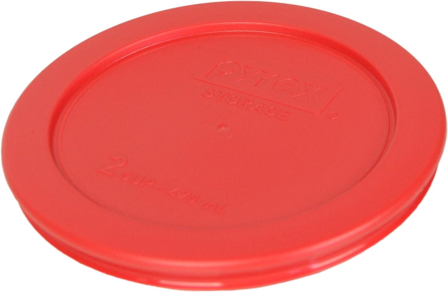 Pyrex 파이렉스 7200-PC 원형 식품 보관용기 교체용 뚜껑 4종 - 상세 이미지 2