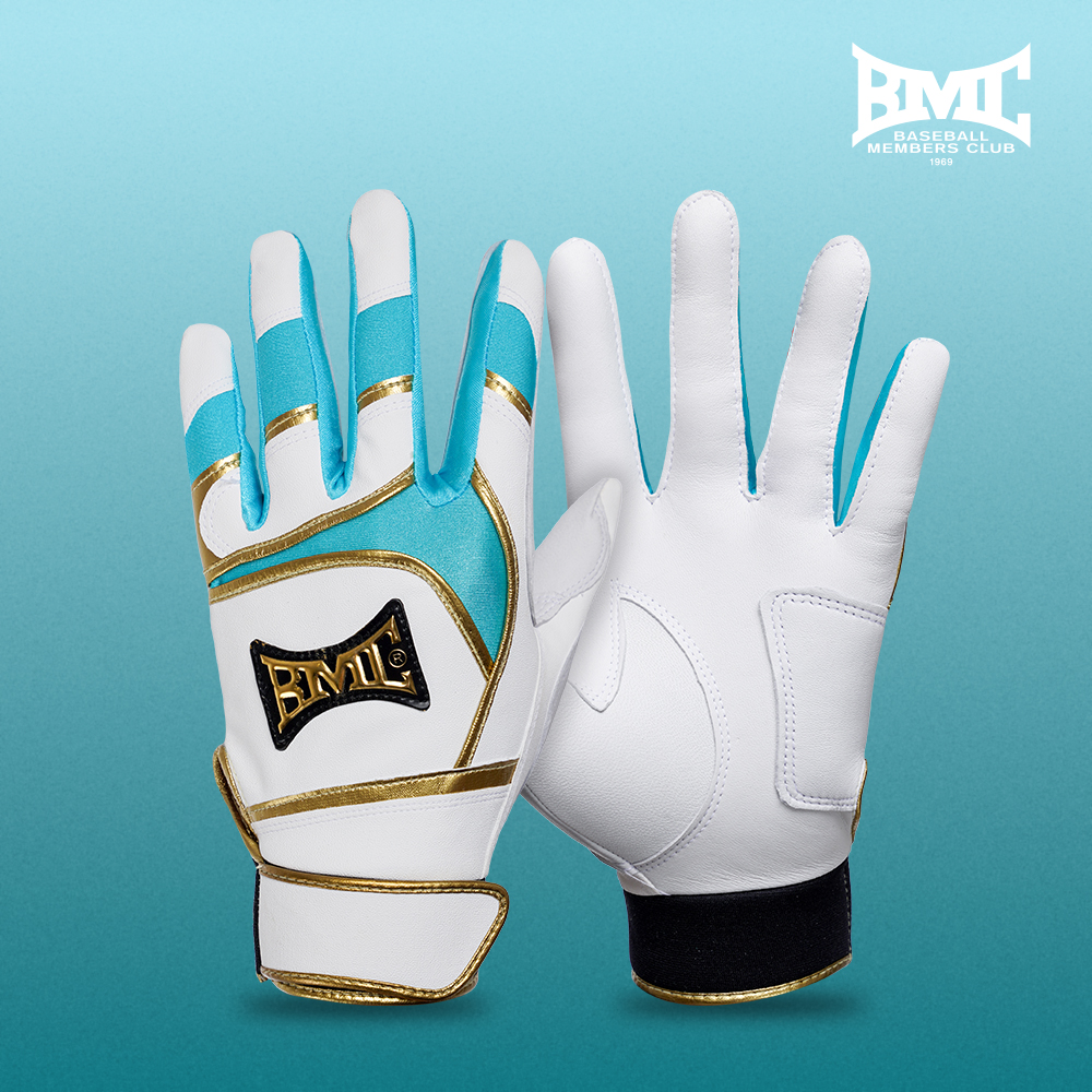 [BMC] 비엠씨 PRO25 천연양피 야구 배팅장갑 - BPR-232 / 스카이블루