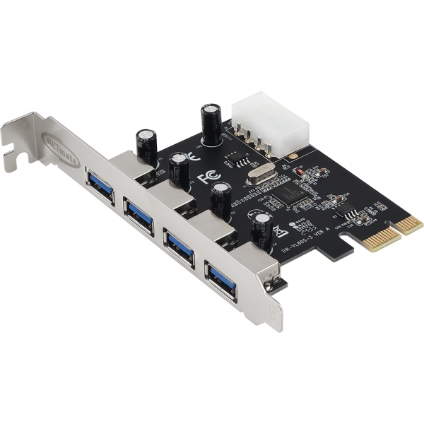강원전자 넷메이트 USB3.0 4포트 PCI Express 카드 NM-PU34 - 상세 이미지 2
