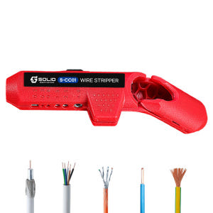 솔리드 전선스트리퍼 전선탈피기 와이어 케이블 피복제거 컷팅 전공칼 스트리... 실사용 후기 | 효과 있을까? - 상품 이미지 1