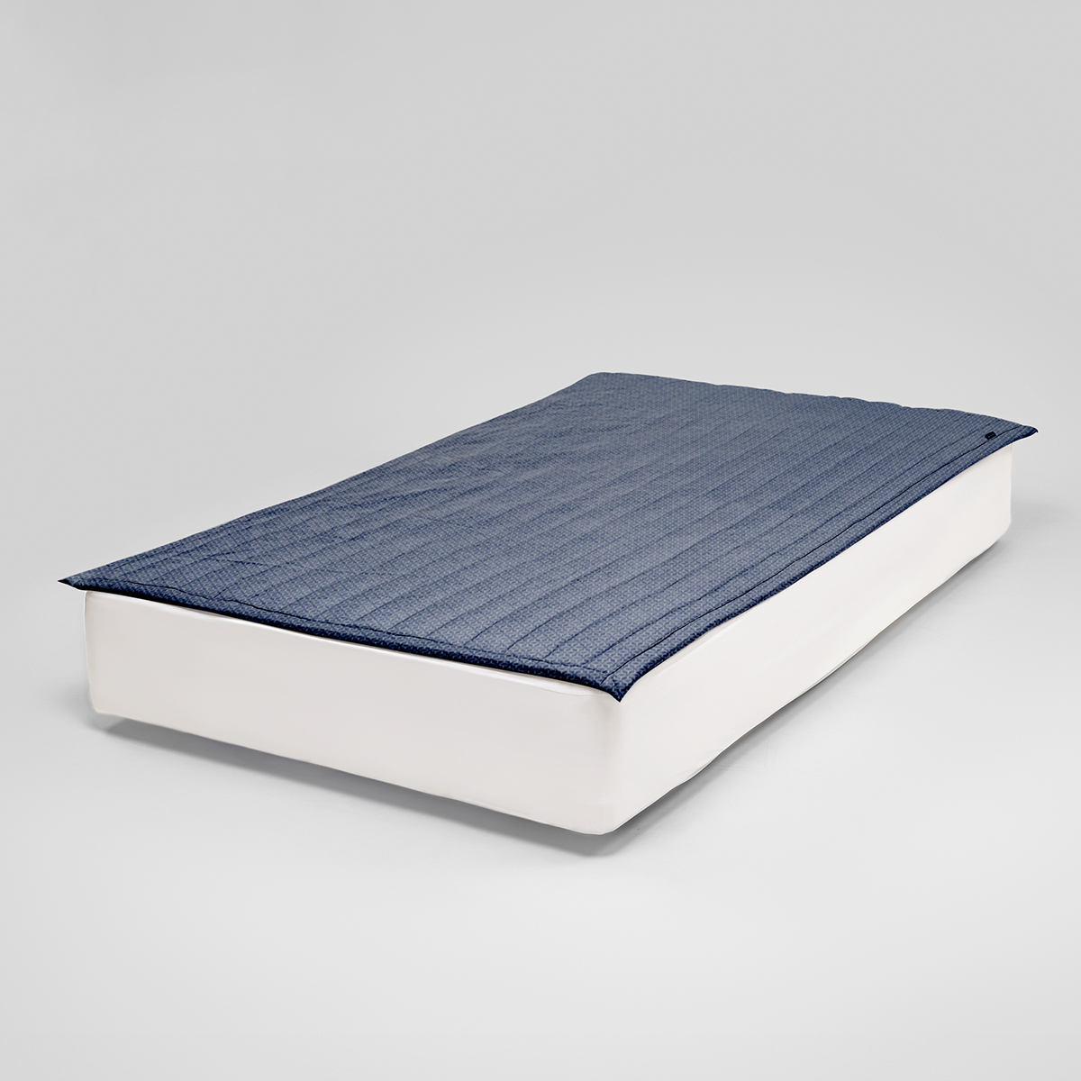 마이하우스 알러지케어 진드기차단 누빔 침대 패드 딤플 (네이비), Q(퀸)