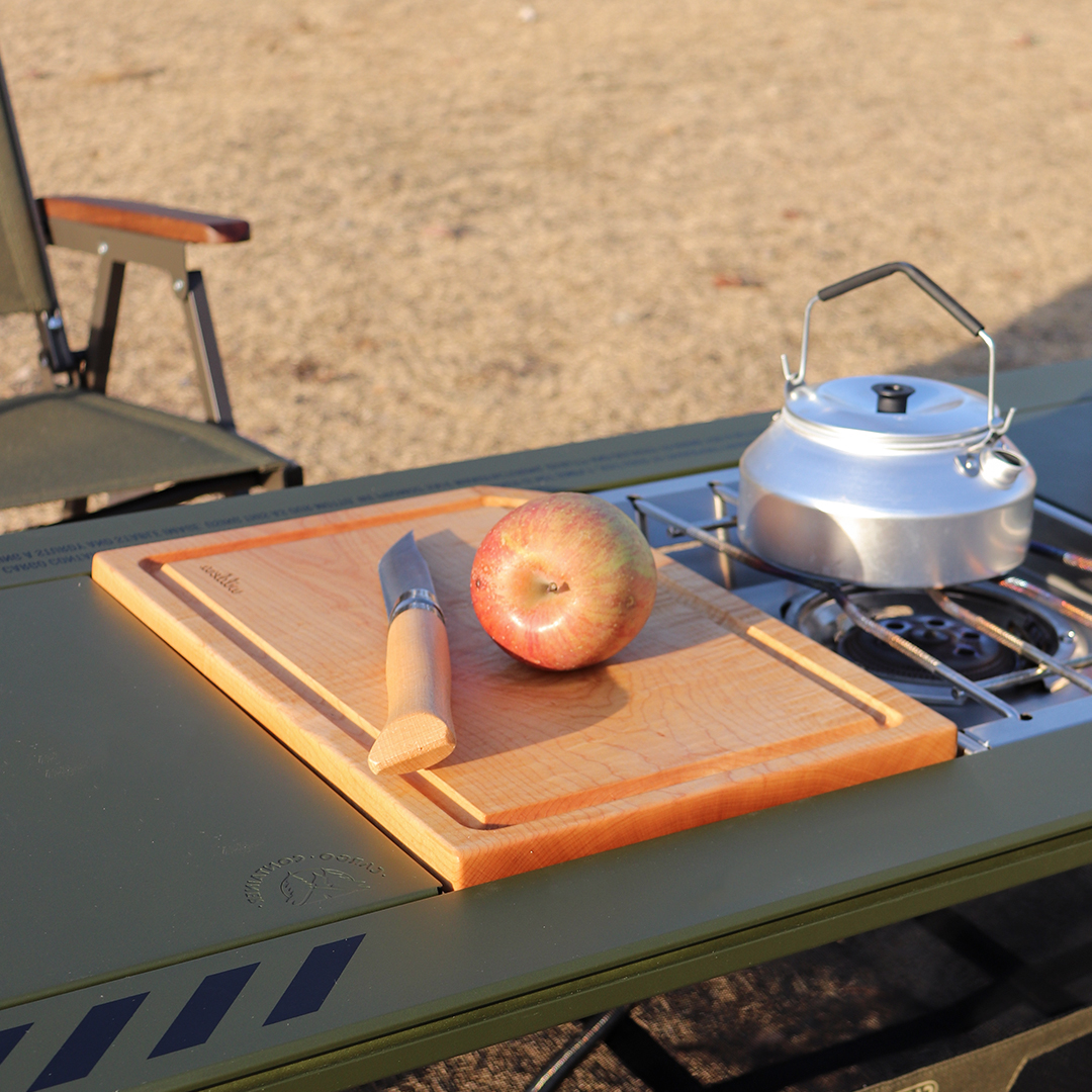 윌데라 IGT 도마 주스그루브 메이플 캠핑 1유닛 나무 원목 플레이팅