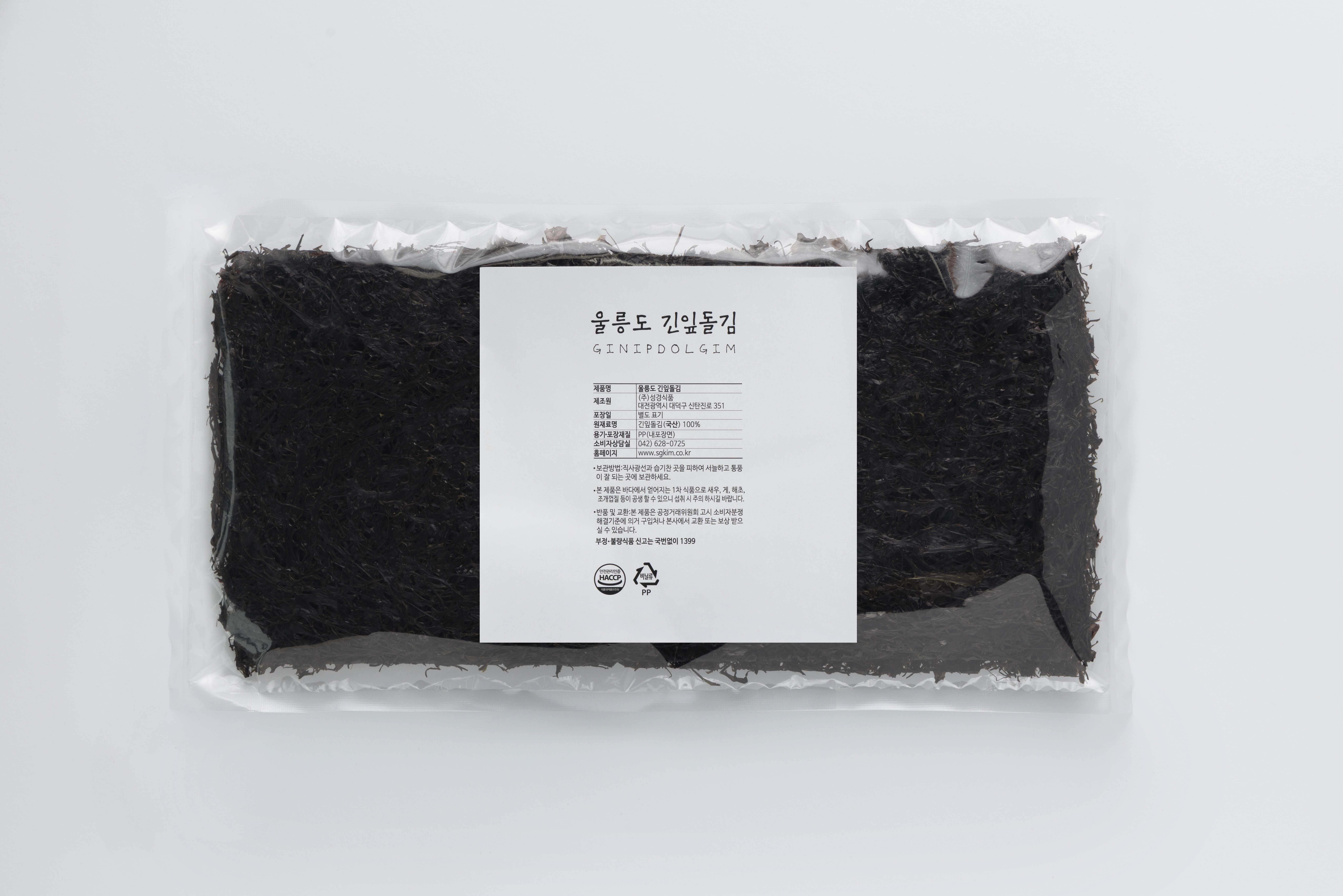 [성경김본사] 프리미엄 울릉도 긴잎돌김 선물세트 59g - 바다의 선물, 한정수량 - 상세 이미지 5