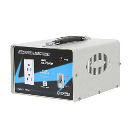 한일변압기 한일트랜스 가정용 다운 2KVA 링코어 - 메인 이미지