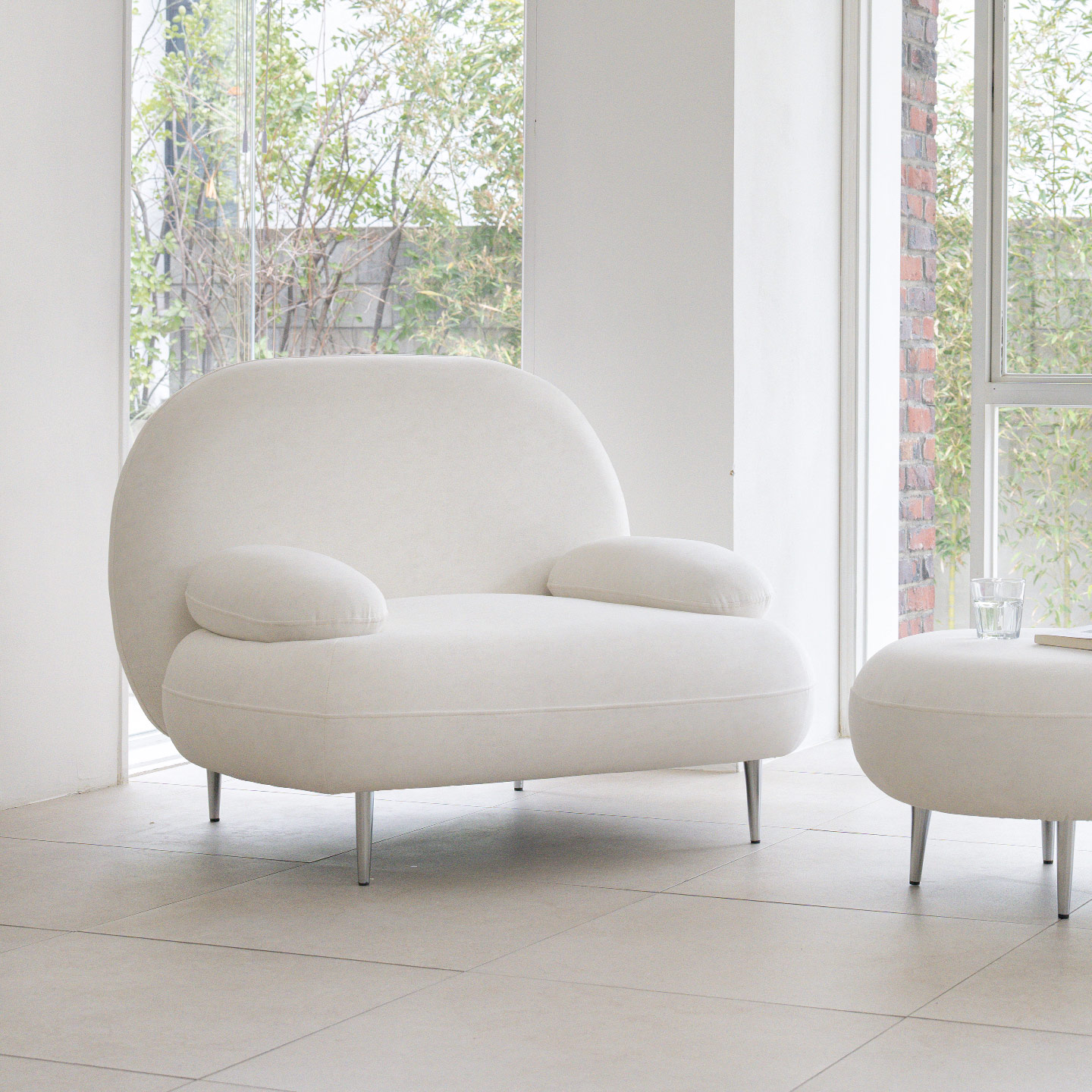 데일리리빙 까유 갤럭시 패브릭 1인용 소파