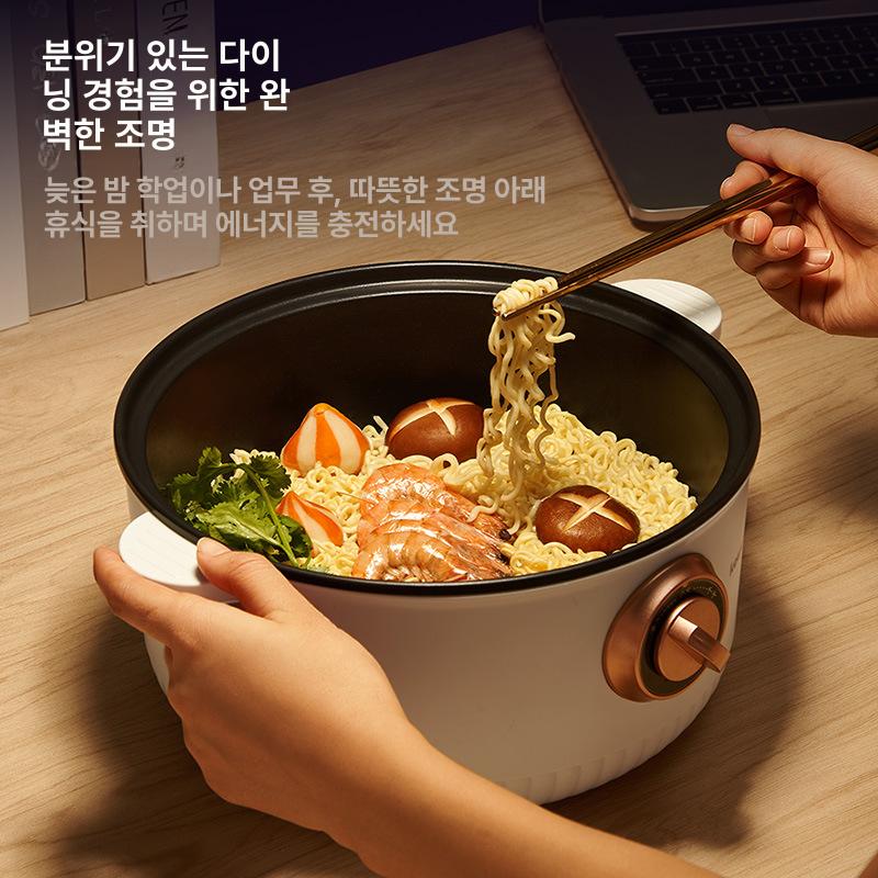 다기능 전기 냄비 스팀기 전기냄비 멀티쿠커 전기찜기 냄비포트 계란찜기 만능찜기 스팀이 있는 전기 냄비 XM-668 - 상세 이미지 2