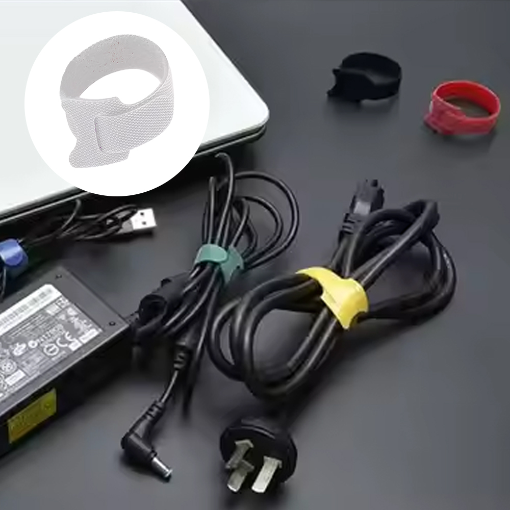 리빅스 벨크로 케이블 타이 전선정리 용품 충전기 컴퓨터 책상 충전선 선정리 20p