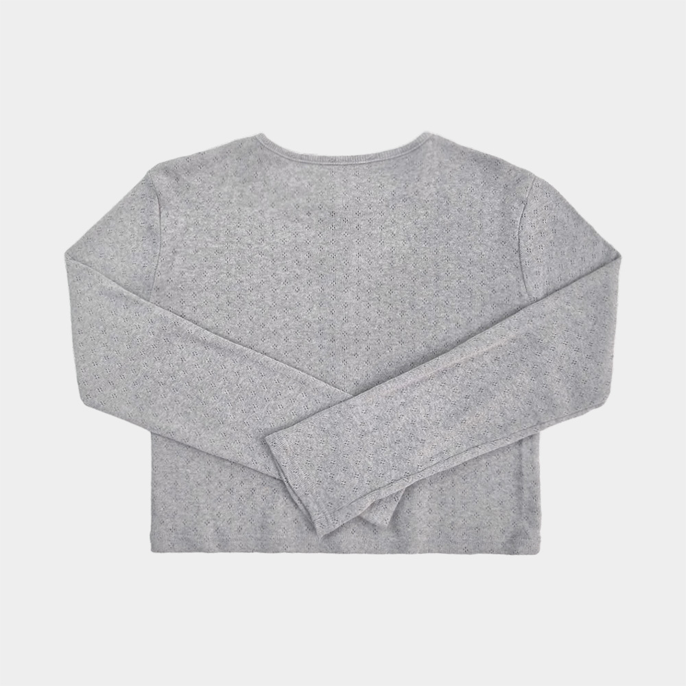 💕URBANE MADE💕 큐피드 펀칭 크롭 아일렛 가디건 세트 (3c) 상세 이미지 221