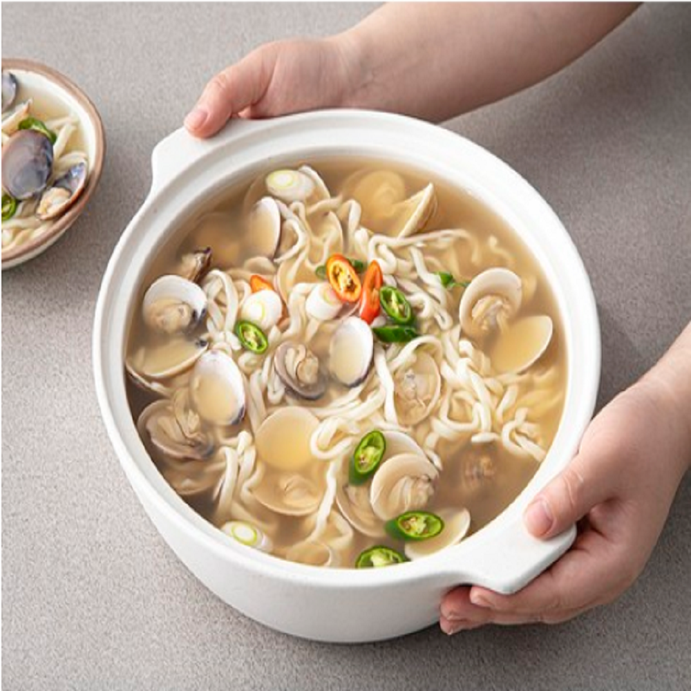 어부백서 the푸짐한 강연우백합많이칼국수 백합1kg + 칼국수면400g + 육수150g세트 - 상세 이미지 4