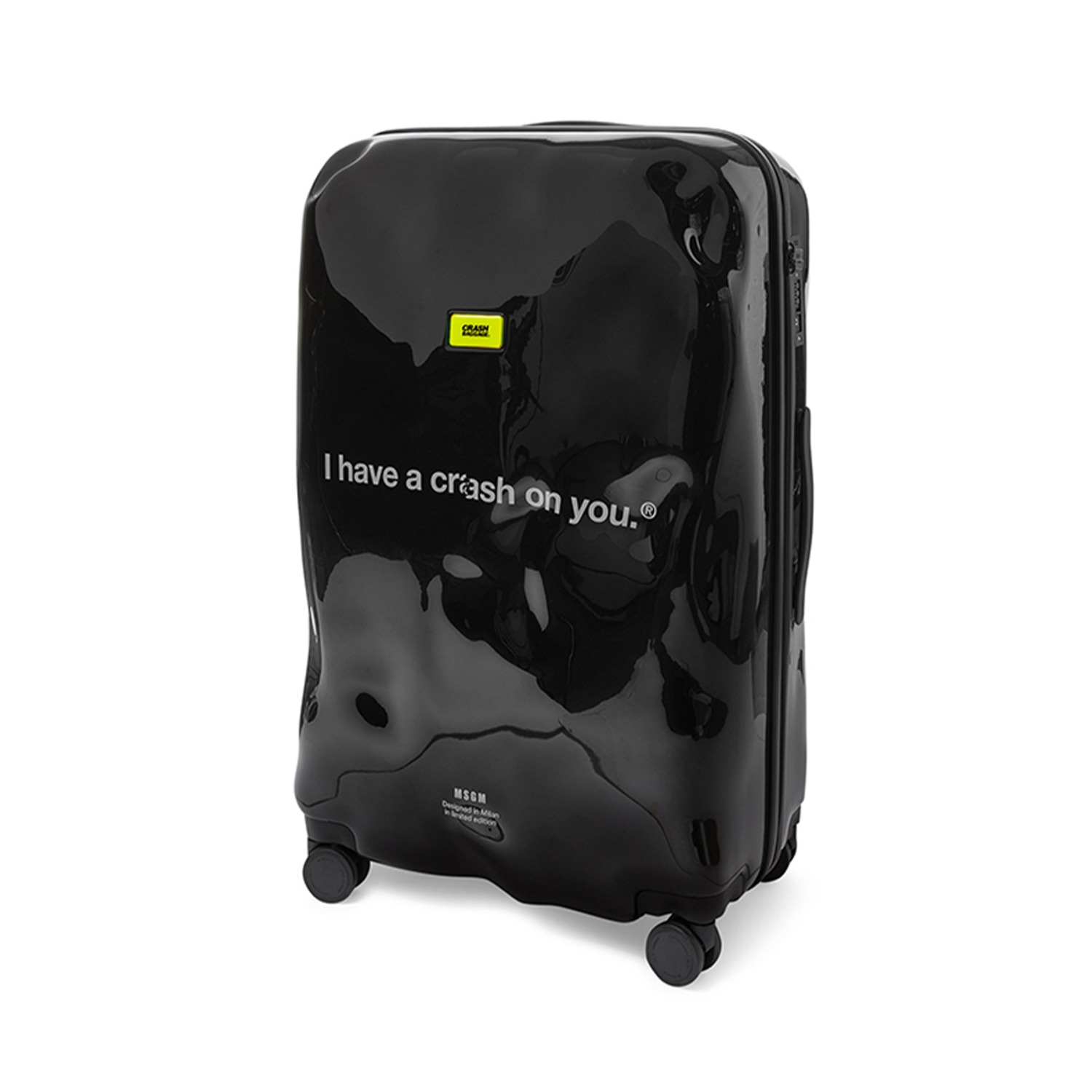 [MSGM X CRASH BAGGAGE] 크래쉬배기지 MSGM 블랙 31인치 CBG-2SLU401-99 - 상품 이미지
