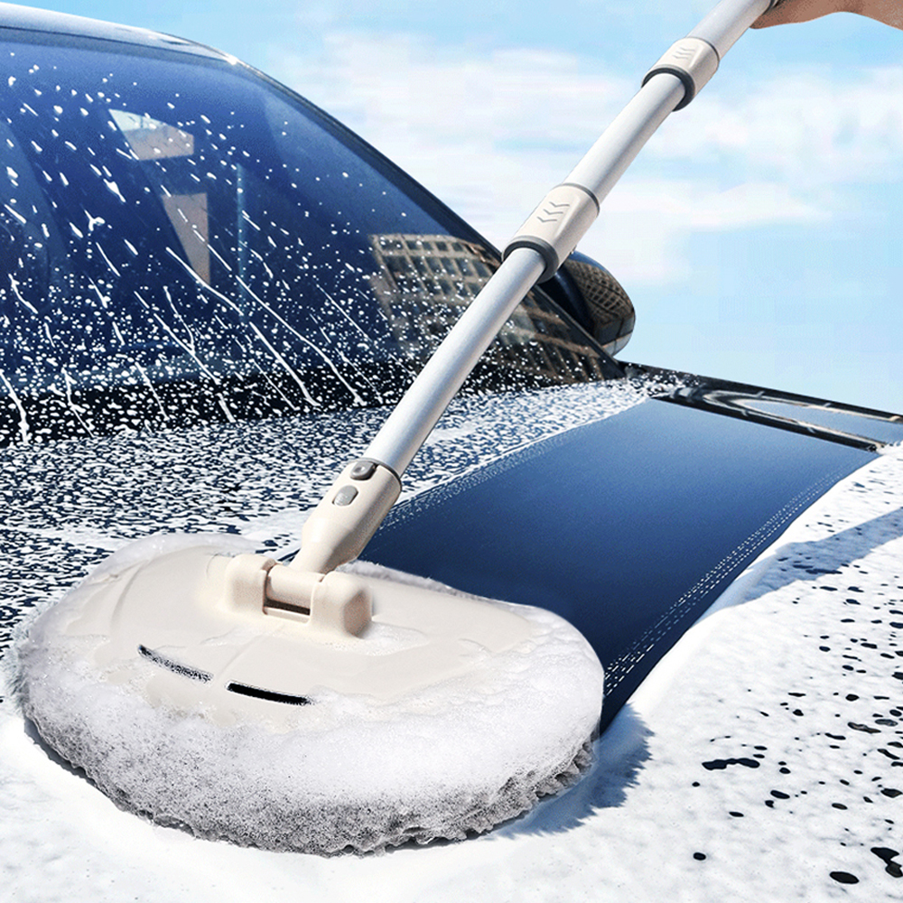 세차밀대 세차봉 자동차 차량용 셀프 세차 밀대 걸레 3단확장