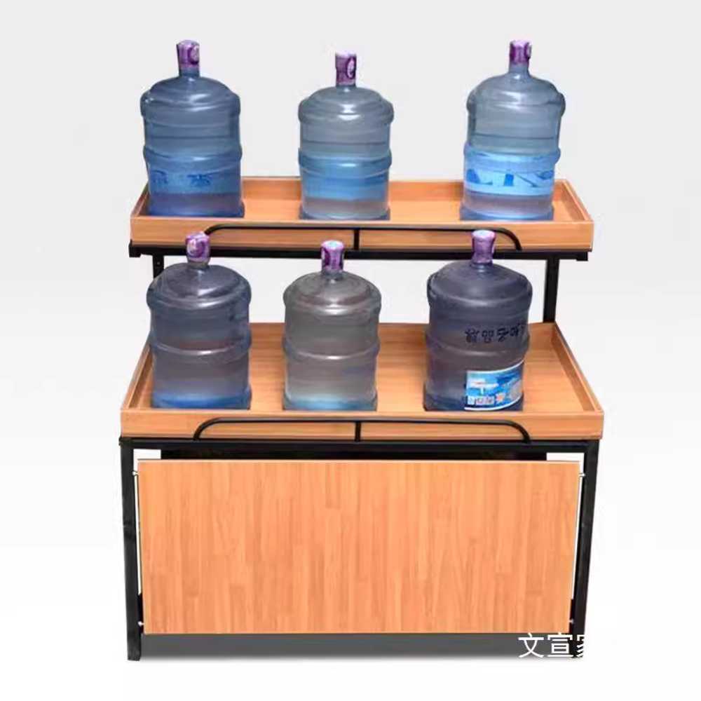 채소 베이커리진열장 야채 상품 디스플레이 디저트 우드 (1단)경사랙 - 상세 이미지 5