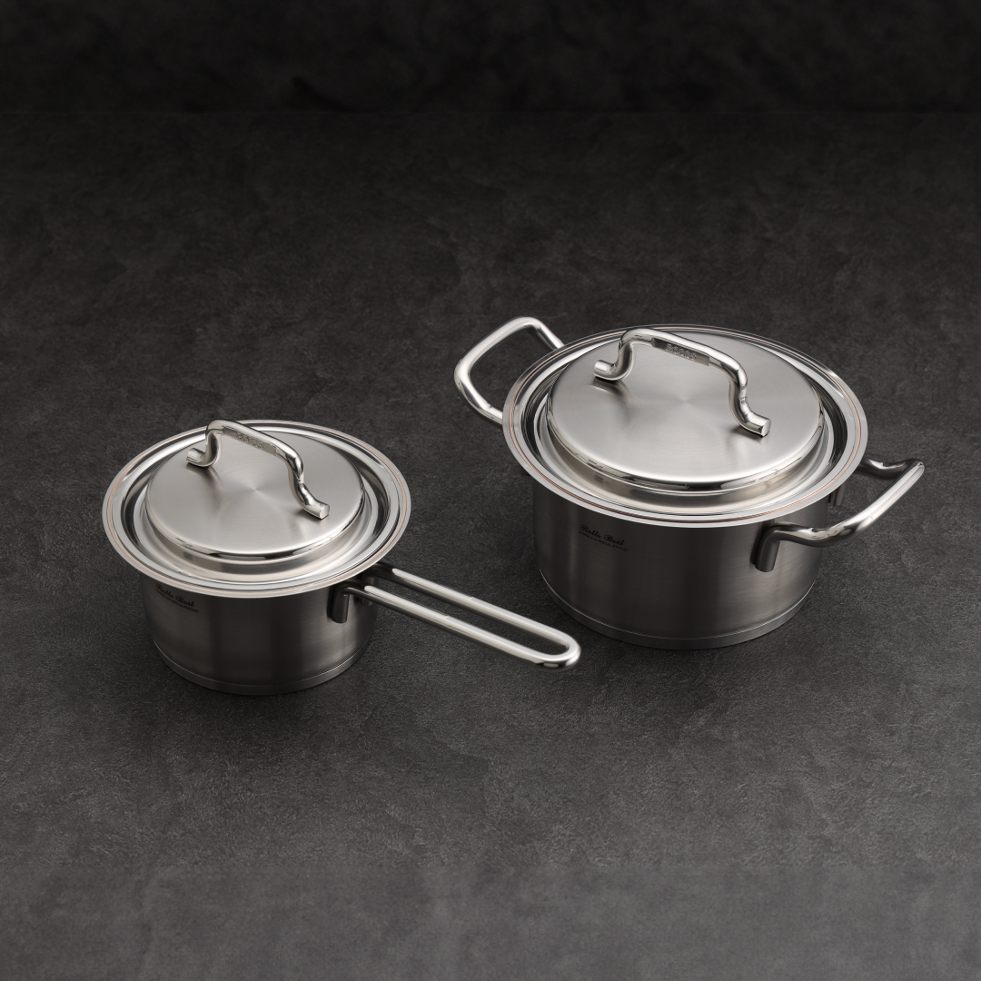 롤스보일 코퍼 인덕션 국산 316 스텐 구리 2종 냄비 세트 (편수16+양수20) / 포토리뷰