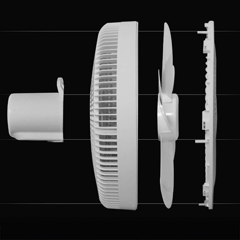 버뮤다랩 알파 스탠딩 스마트 100단 리모컨 조용한 가정용 선풍기 35cm 이미지 6