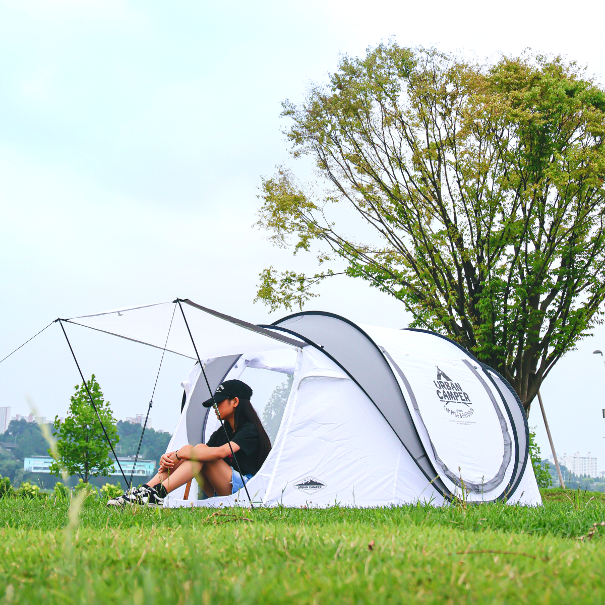어반캠퍼 어반3 캐노피 원터치텐트 캠핑 이너 팝업 경량 백패킹 낚시 오토텐트