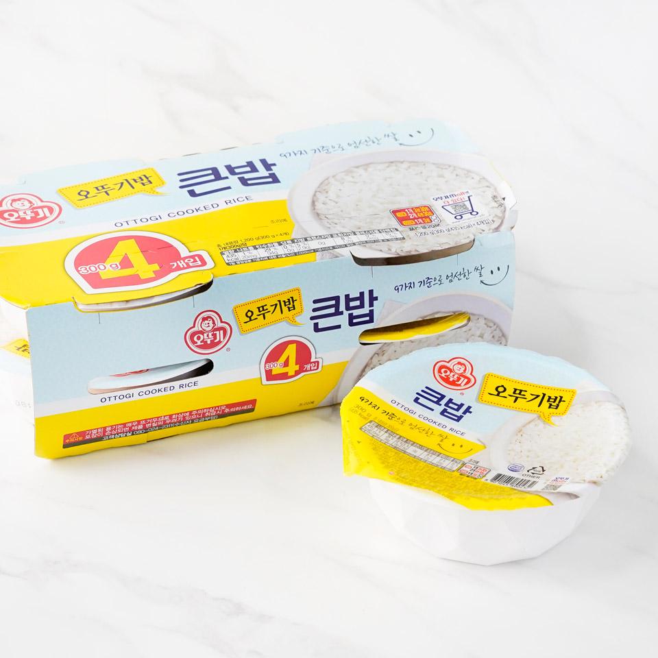 메가마트 오뚜기 오뚜기밥 큰밥 300Gx4 - 메인 이미지