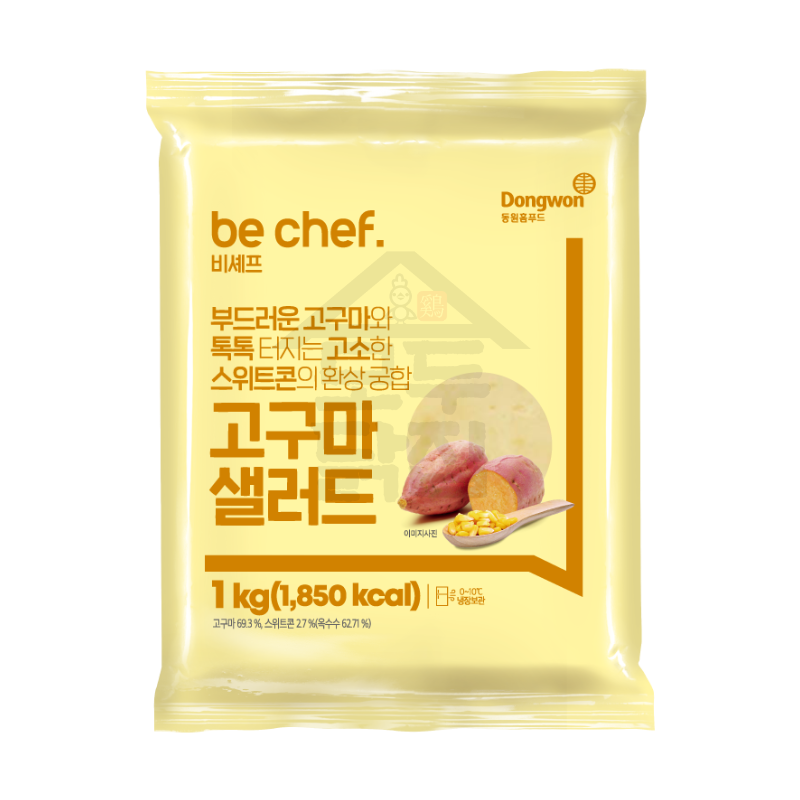 동원 홈푸드 비셰프 고구마 샐러드 1KGx10봉지 BOX 양념 대용량 - 상세 이미지 2