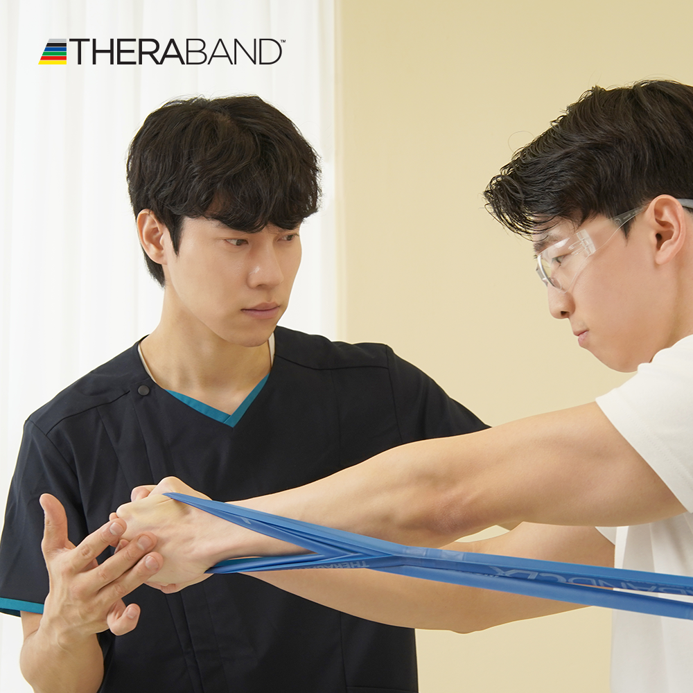 세라밴드 CLX밴드 고리형 옐로우 라텍스 스트레칭 탄력 요가 필라테스 근력운동 - 상세 이미지 5
