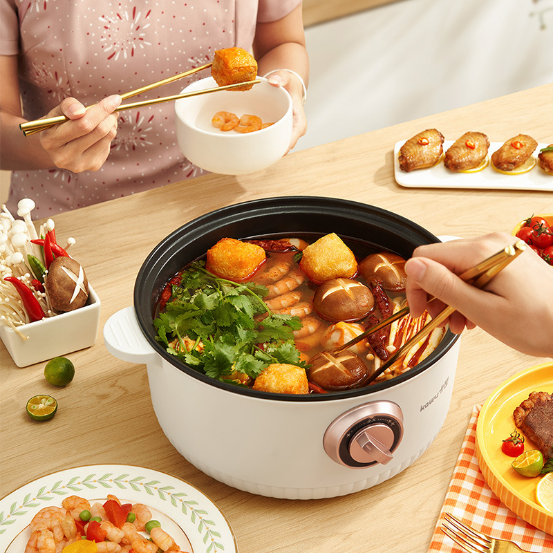 다기능 전기 냄비 스팀기 전기냄비 멀티쿠커 전기찜기 냄비포트 계란찜기 만능찜기 스팀이 있는 전기 냄비 XM-668 - 상세 이미지 3