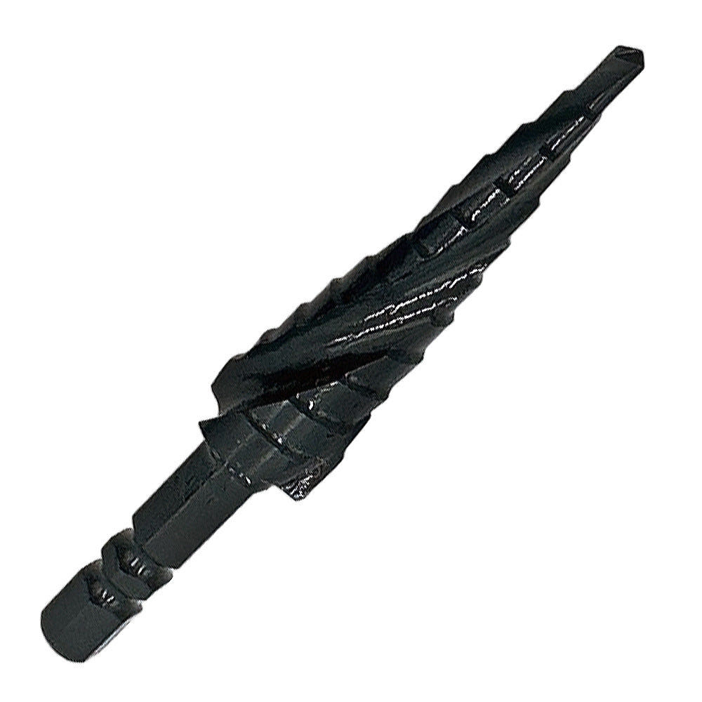 솔리드 3날 철 스텐 스텝드릴 홀쏘 홀커터 비트 천공 목재 겸용 3-13mm, 1개 제품 이미지