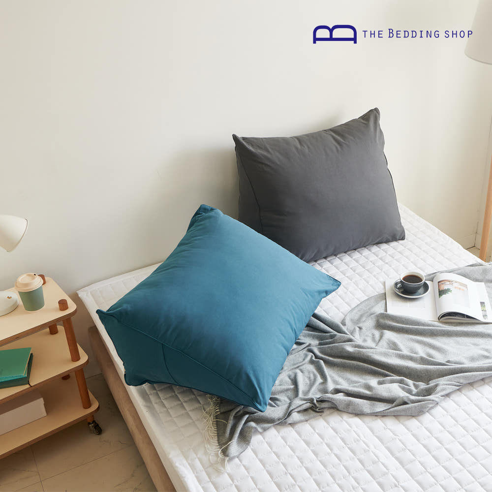 더베딩샵 1+1 삼각 등받이 쿠션 허리 등 쇼파 침대