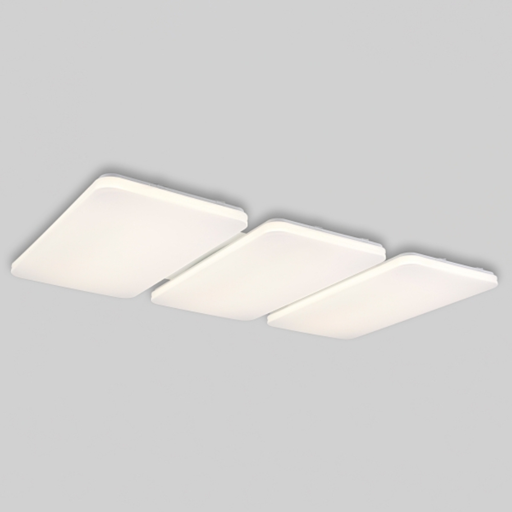 LED PREMIUM 거실등 6등 150W 주백색 플리커프리 전등 조명 메가맨 - 상품 이미지
