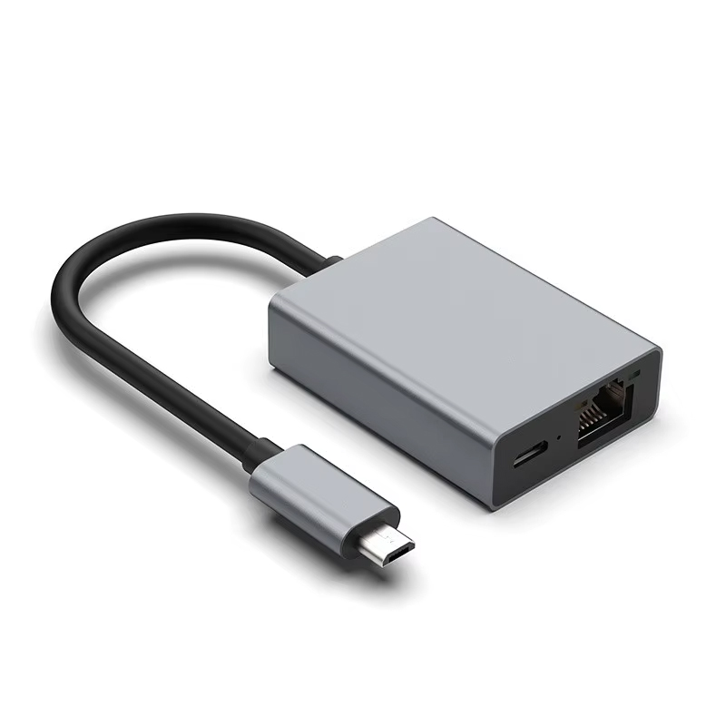 랜선젠더 C타입 랜젠더 노트북 맥북 PD충전 60W 가랜 - 상세 이미지 2