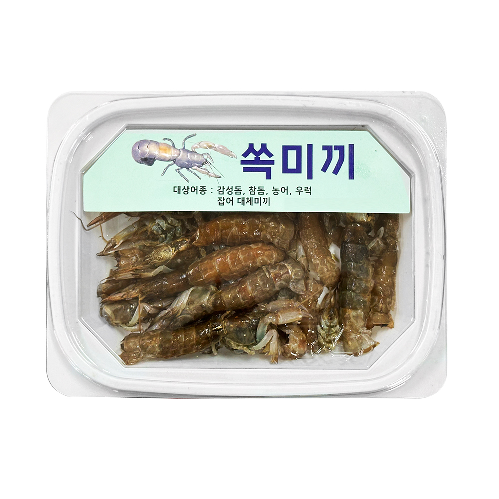 감성돔 특효미끼 쏙미끼 1팩 60g 돌돔 놀래미 우럭 참돔 광어 원투낚시 대체미끼 - 상세 이미지 2