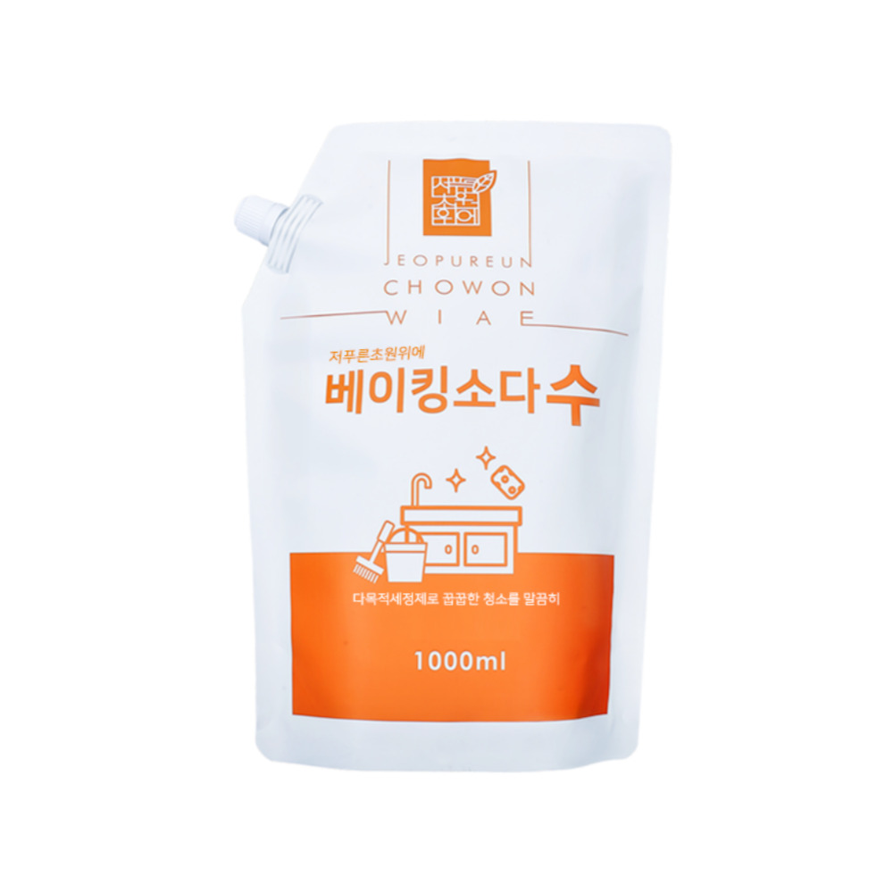 과탄산소다수 구연산수 베이킹소다수 1000ml 워터 액상형 세트