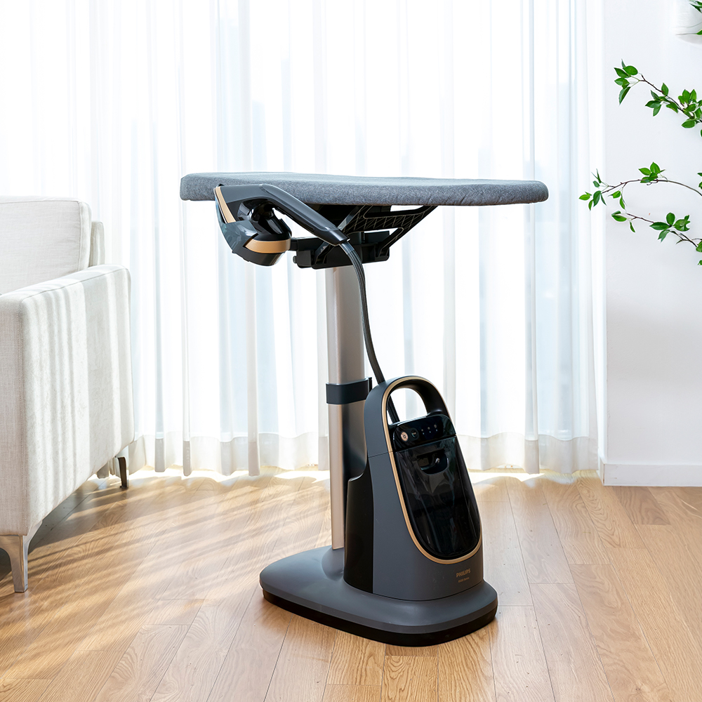 [10% 포인트]필립스 프리미엄 스탠드형 스팀다리미 올인원 8500시리즈 AIS8540/80 +보풀제거기